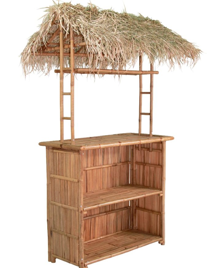 Étagère / jardinière bambou