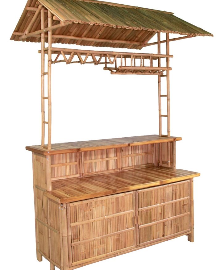 Bar Tiki bambou